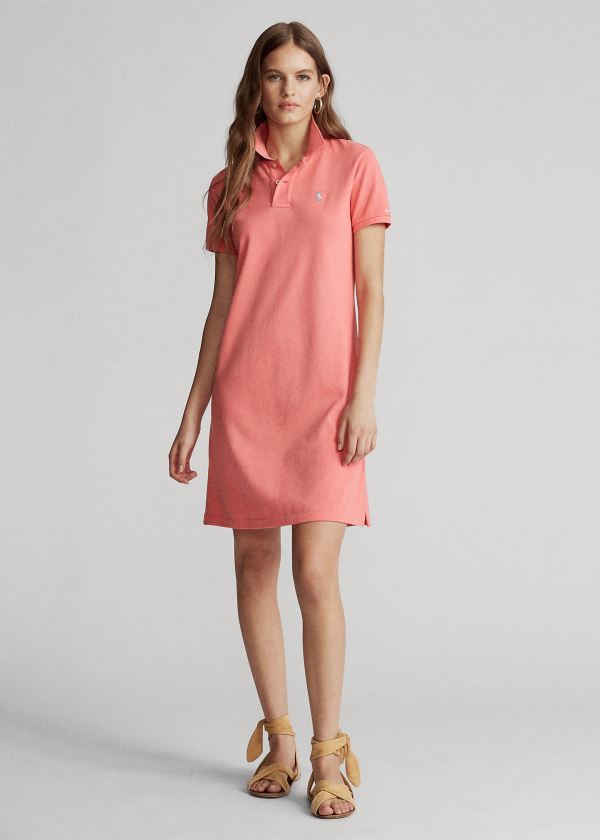 Vestido Polo Ralph Lauren Algodão Mesh Mulher 85267-QENB